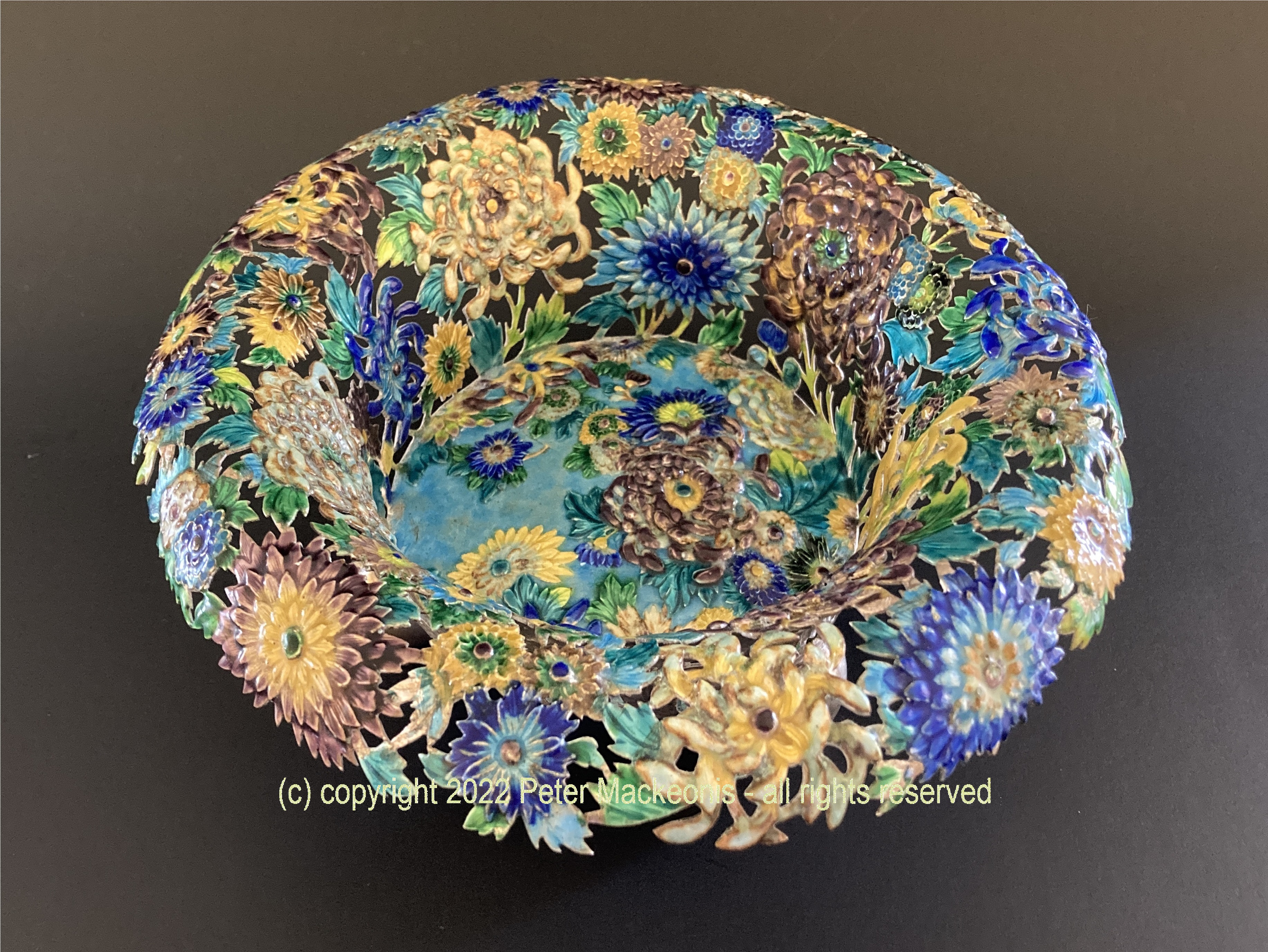Ye Bo Wang Hing chinese export silver bowl
