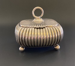 antique german sugar box