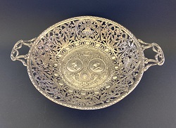 Hanue Silver  Marie Antoinette Louis XVI bowl