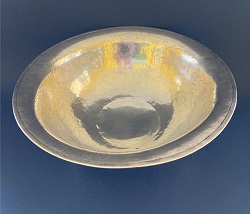 Large 950 silver wash basin from Porto Portugal