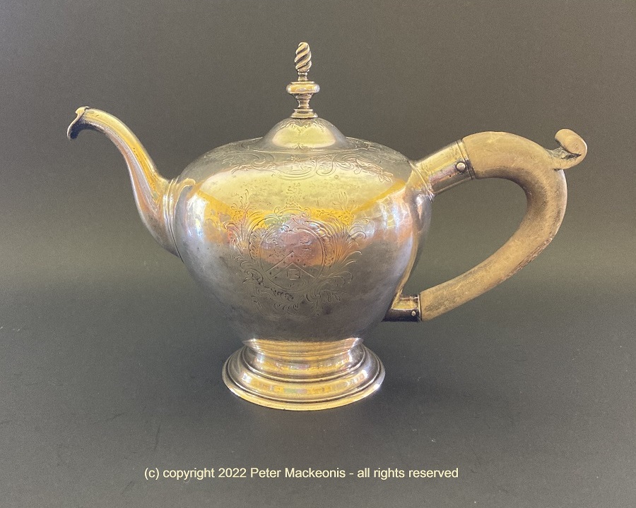 Daniel Henchman Nathaniel Hurd Tea Pot