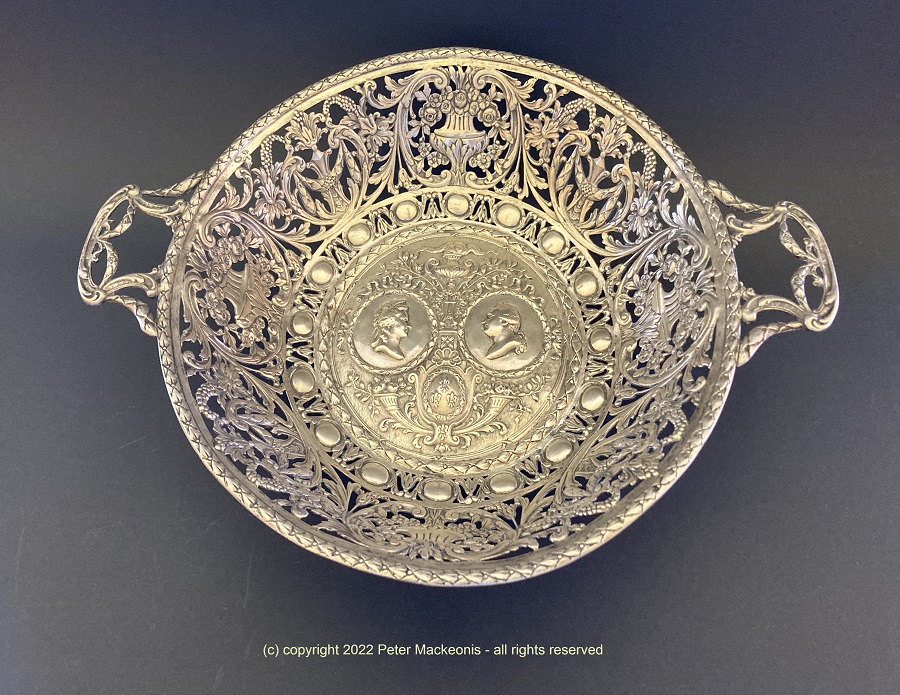 Marie Antoinette Hanua Silver Bowl
