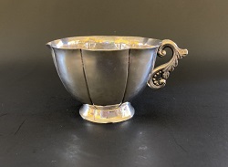 small spanish colonial silver pitcher