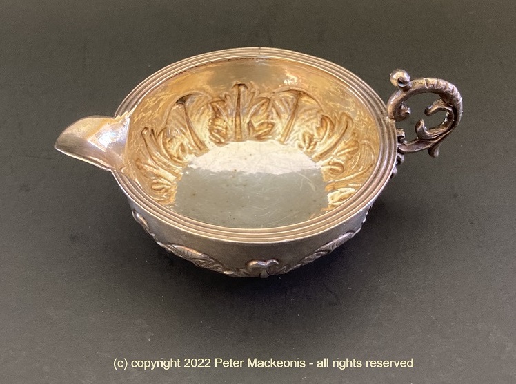 spanish colonial silver christening pitcher